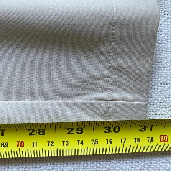 Nike Beige Fit Dry Straight Leg Golf Pants 31”  Size 10/M - Picture 12 of 12